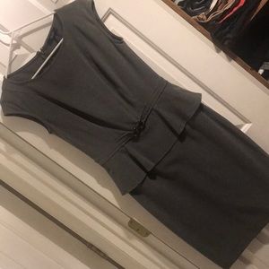 Chaps Grey Dress- Size 4